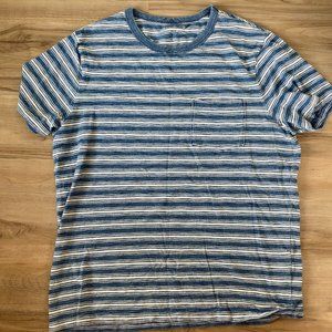 Madewell Unisex Classic Striped Pocket T
